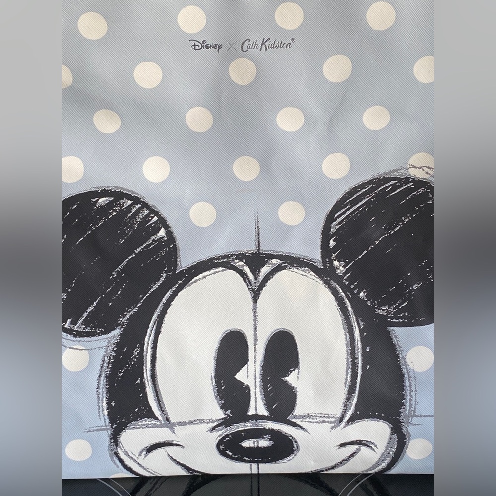 Cath Kidston Disney x Mickey Mouse polka dot tote bag - limited edition - Picture 2 of 6